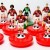 Subbuteo Andrew Table Soccer AC Milan 1988-89 on classic Hasbro Bases